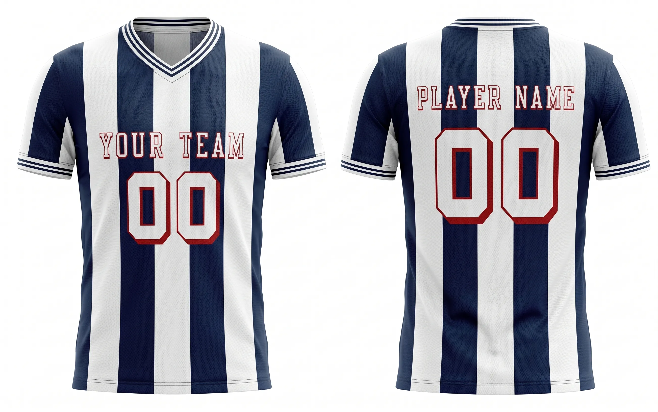 Custom Family Soccer Jersey Navy White Personalized Matching Couples Football Shirt Soccer Dad Tee Youth Sports Outfit Parent Child Kit